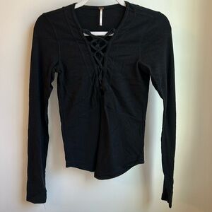 Free People long sleeve shirt